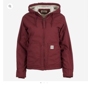 NWT Eddie Bauer women’s hooded bomber jacket
